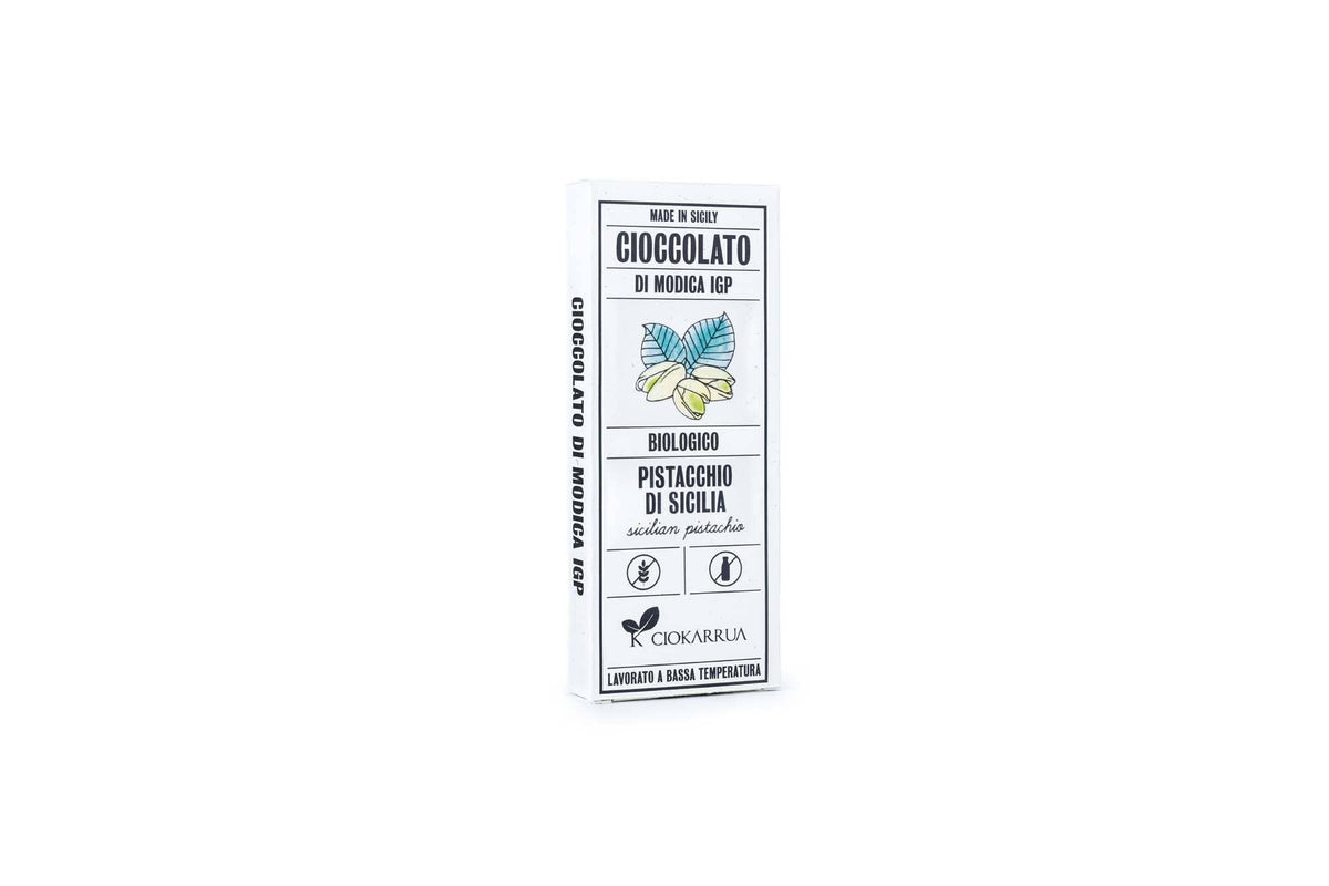 Organic Modica PGI Chocolate, Pistachio, 68 GR