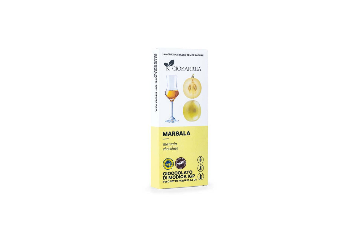 Modica chocolate IGP Marsala 100 gr