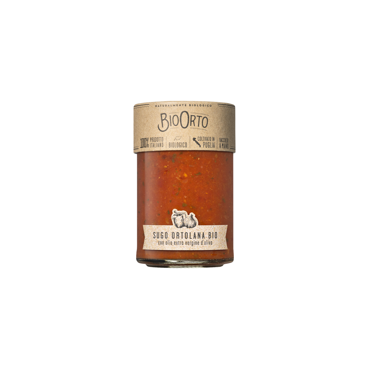 Organic Ortolana Sauce 185gr