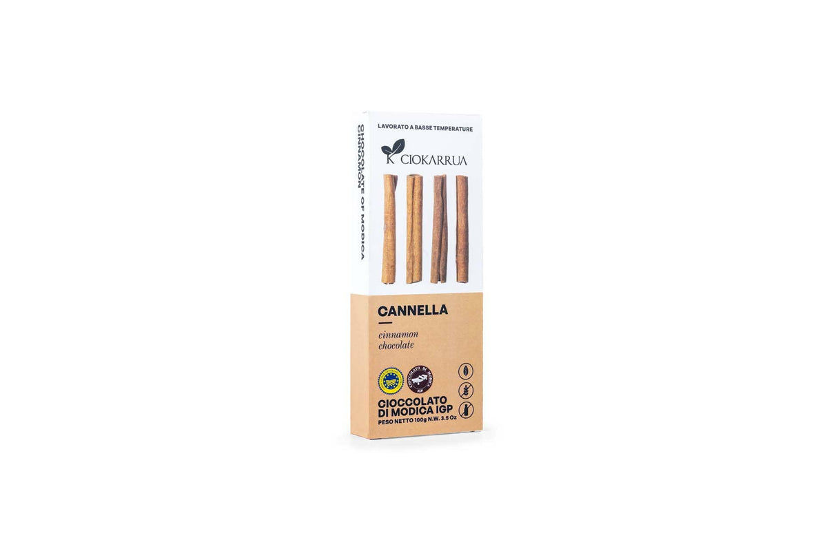 Modica chocolate IGP Indonesian cinnamon 100 gr