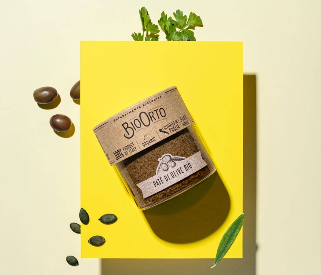 Organic olive pâté