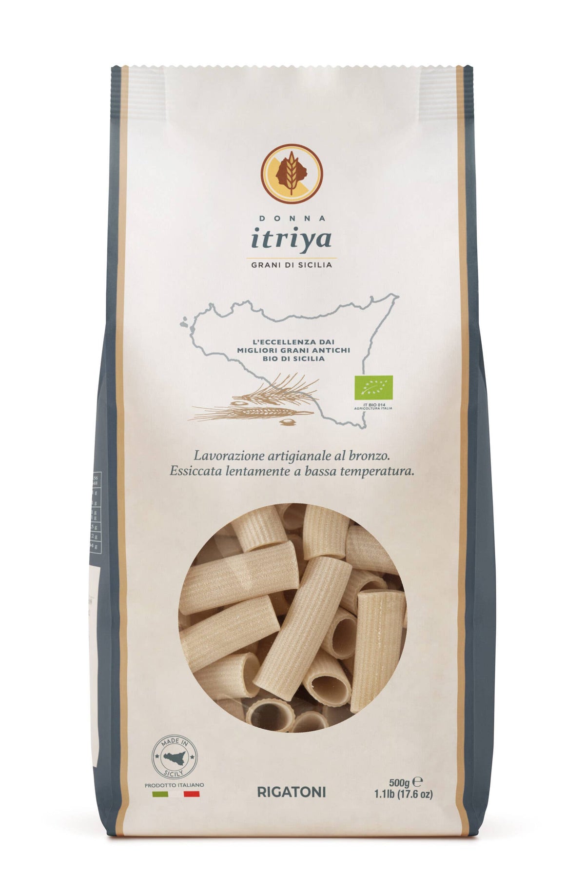 Rigatoni - Organic Sicilian Ancient Grains